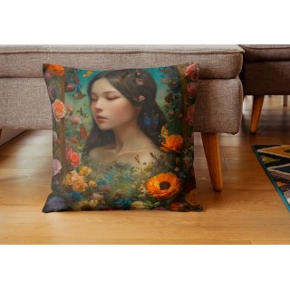 Coussin coton bio desgin et fashion