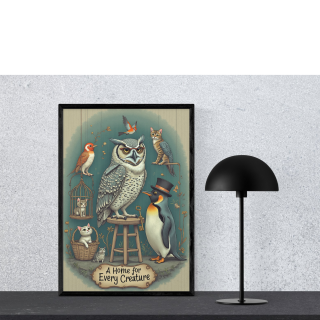 Style pour cette affiche murale grand format