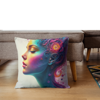 Coussin haut de gamme en coton bio pour un interieur style