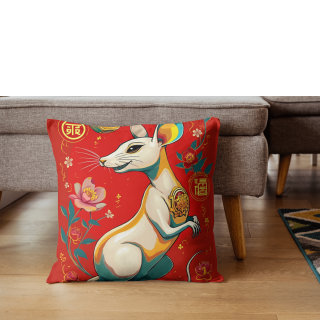 Coussin haut de gamme en coton bio design et fashion