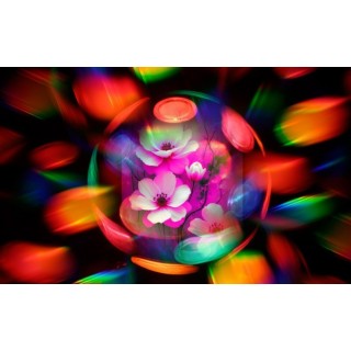 Lot de 10 cartes festives imprimees