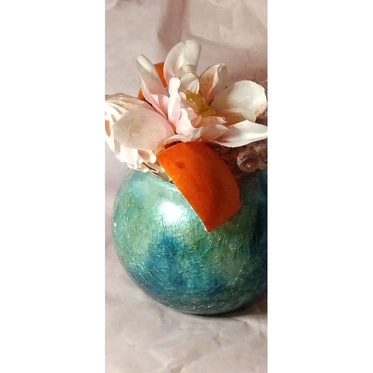 Style colore pour cette coupe de verre decorative coupe de fruit