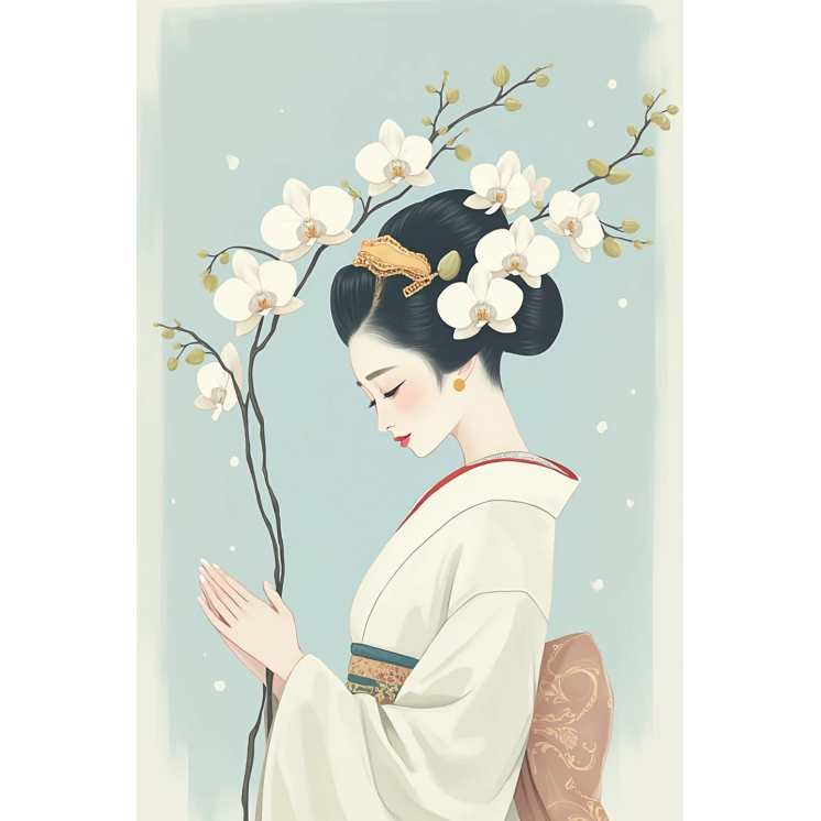 Housse de couette et taies d'oreiller design artiste contemporaine