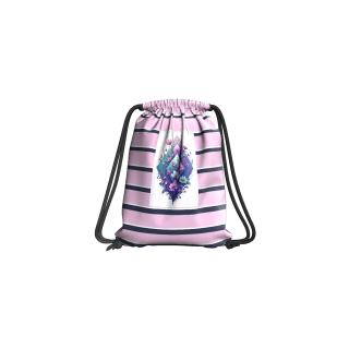 sac de gym fashion raye avec lien resserant