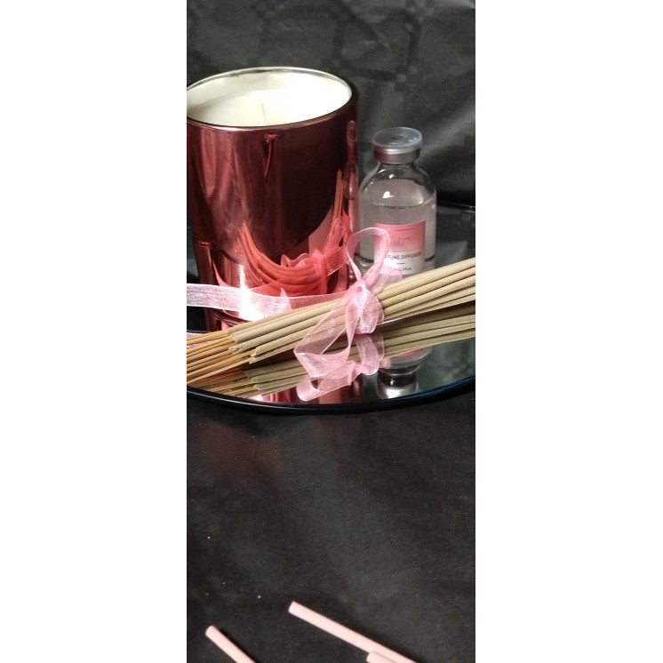 Bougie parfumee et diffuseur de parfum