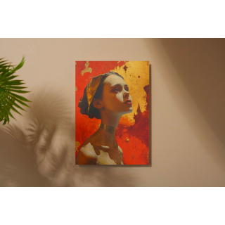 Tableau mural sur supprot metallique