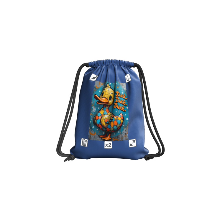 Sac a dos gym avec cordon en coton