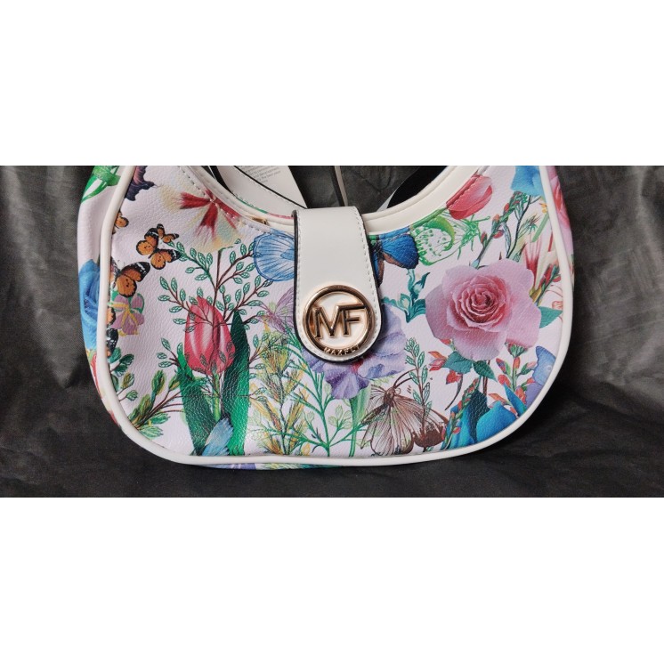 Sac feminin en pvc design et fashion  motif fleurs