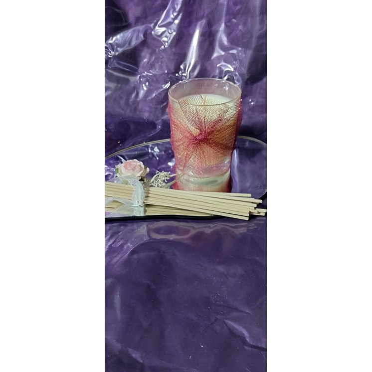 Bougie artisanale en cire de soja